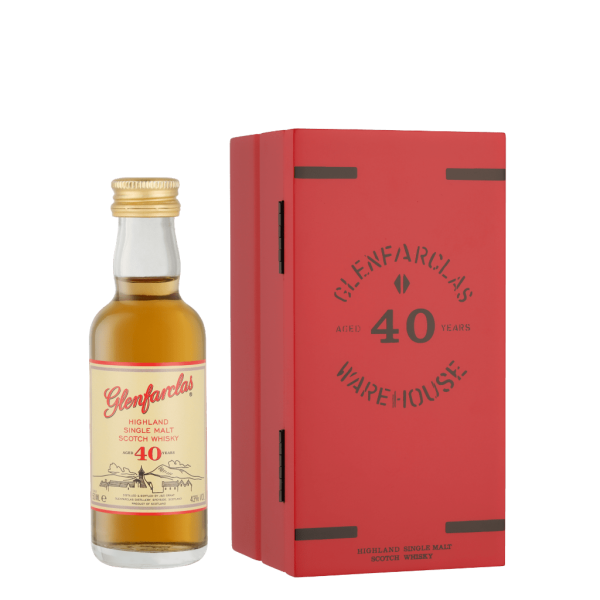 Glenfarclas 40 Year Old Miniature 5cl Single Malt Whisky + Giftbox