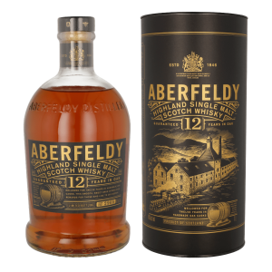 Aberfeldy 12 Years 1ltr Single Malt Whisky + Giftbox