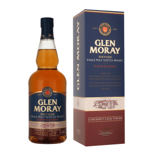 Glen Moray Cabernet 70cl Single Malt Whisky + Giftbox