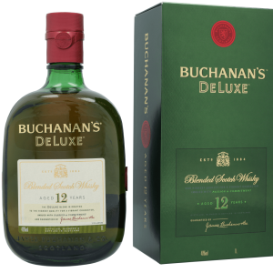 Buchanan’s 12 Years 1ltr Blended Malt Whisky + Giftbox