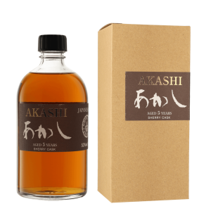 Akashi 5 Years Single Malt Sherry 50cl Single Malt Whisky + Giftbox