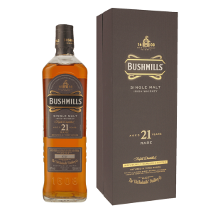 Bushmills 21 Years 70cl Single Malt Whisky + Giftbox