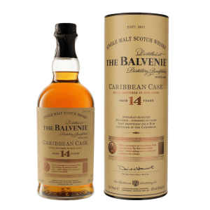 Balvenie 14 Years Caribbean Cask 70cl Single Malt Whisky + Giftbox