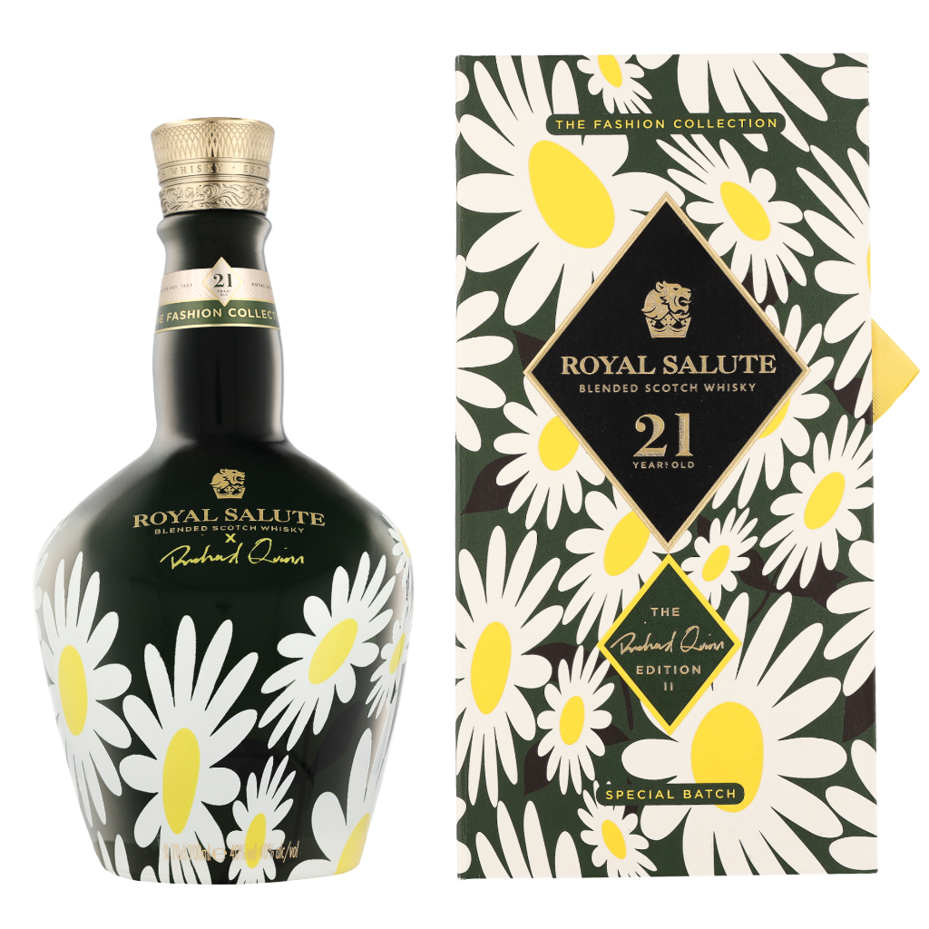 Chivas Regal 21 Years Royal Salute Richard Quinn Daisy